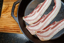Load image into Gallery viewer, Bacon- cured/smoked or no nitrate added ~ 1.0 lb