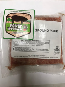 Ground Pork 1lb.